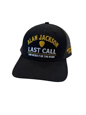 🎸🧢 Alan Jackson Last Call One More for the Road Finale Nashville 2026 Hat 🎶⭐
